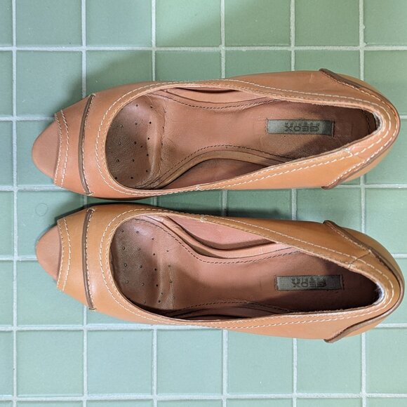 GEOX Respira Open Toe Heels - Picture 3 of 3